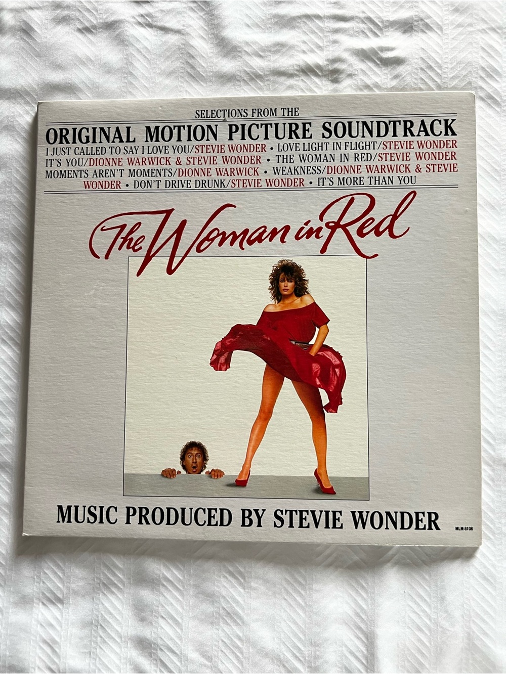 Vintage Vinyl LP The Woman in Red Original Motion Picture Soundtrack-EUC